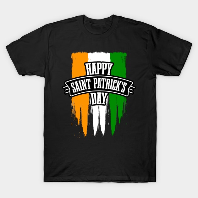 Happy ST Patrick's Day Shirts-Saint Patrick's Day Gifts T-Shirt by GoodyBroCrafts